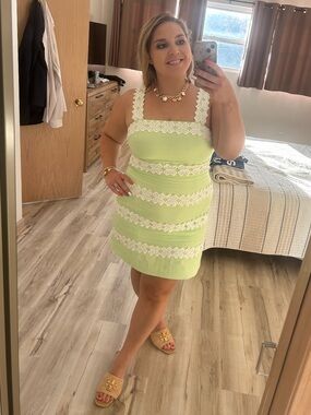 💚Worn 1x! Lilly Pulitzer Davis mini dress in a cool mint green color